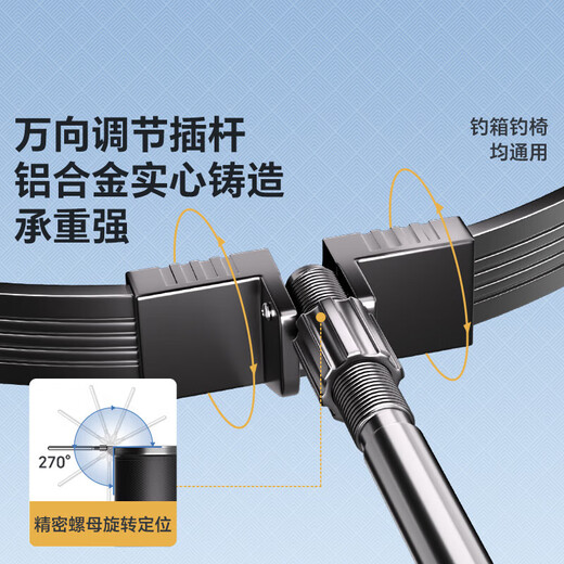 LIANQIU Fish Protector Fisherman Bag Black Pit Competition Fish Net Pocket Fishing Net Glued Thickened Quick-drying Small Fish Protector Net Fishing Gear Accessories 2m 35cm Black Gold Round Fish Protector