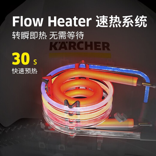 KARCHER household quick-heat multi-functional steam mop cleaning machine high temperature and high pressure sterilization rate 99.99% floor washing machine sweeping robot vacuum cleaner companion SC3 standard version