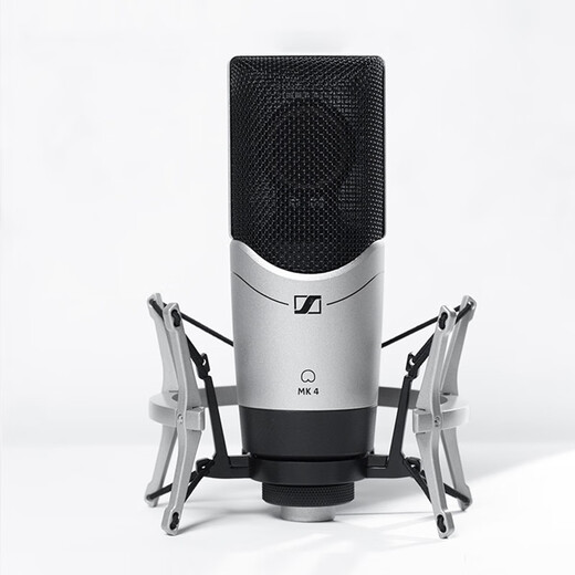 Sennheiser Sennheiser MK4 Large Diaphragm Condenser Microphone Professional Recording Studio Live Singing Microphone Internet Celebrity Anchor Sound Card Set Audiobook Novel Dubbing Equipment Sennheiser MK4 JD Delivery