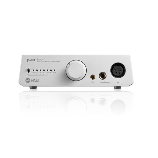 Da-art Yulong Aurora audio decoder DAC balanced interface Bluetooth headphone amplifier decoding preamp all-in-one machine 4.4 balanced XLR dual output silver standard version