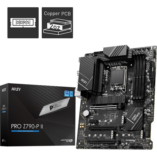
MSI B760 Z790 motherboard with Intel i7 motherboard CPU set Board u set PRO Z790-P II DDR5 i7 13790F