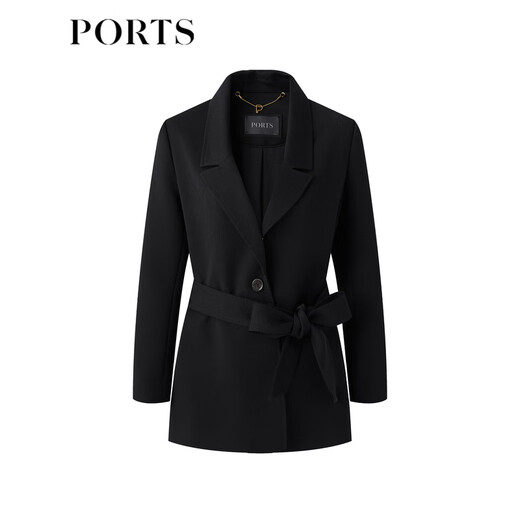 PORTS spring and summer new long-sleeved long suit LM8J031KWB029 BLACK STRIPE regular XL (10)