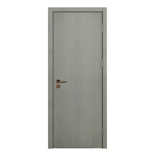 Huahe wooden door interior door room door bedroom door package installation solid wood door bedroom door painted door simple door M-B01 noise reduction door (customized Jinxiangqi customer service)