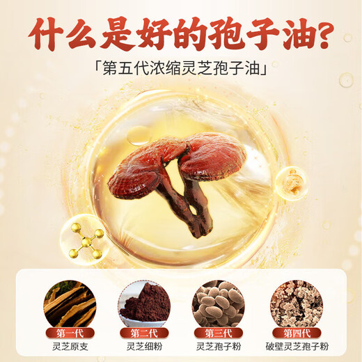 Tongrentang Organic Ganoderma lucidum Спора масла мягкая капсула фестиваль фестиваля фестиваля Dragon Festival Festival Spore Порошок улучшает продукты для здоровья питания для иммунитета [60 Crane] купить 2 бесплатную подарочную коробку с порошком спор | Купить 5 бесплатно 1 коробку той же модели