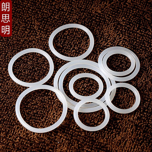 Langsiming high temperature resistant silicone O-ring collection, leak-proof rubber ring, waterproof sealing ring, food grade O-shaped rubber gasket seal 26*1.5 (25 pcs)