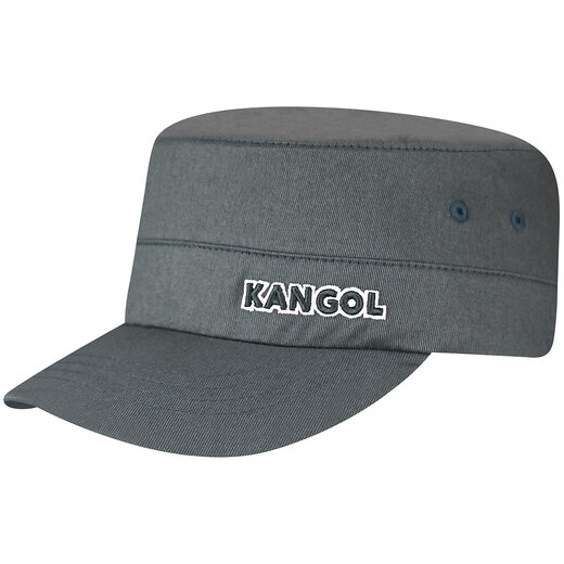 KANGOL Army cap帆布工装男女平顶帽阿姆eminem同款鸭舌帽 9720BC 黑色帆布款 L/XL(58-60CM)