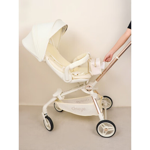 
Huanshu baby stroller hanging bag baby walking artifact storage bag cart accessories storage bag baby baby walking tissue hanging bag pass bear leather tissue bag