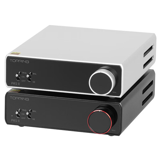 TOPPING拓品PA5 II&PA5 II Plus功放HIFI发烧大功率全平衡D类功率放大器 PA5 II黑色