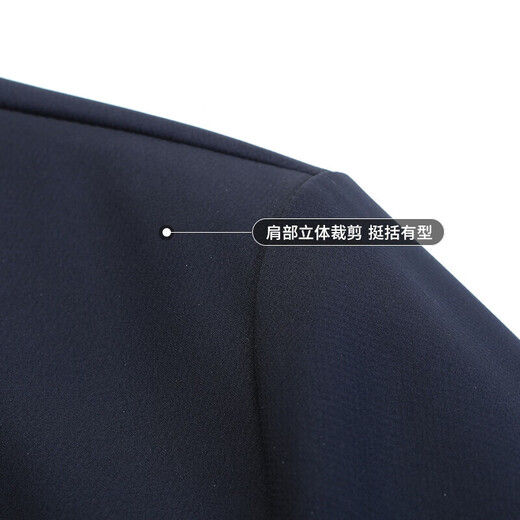 Hengyuanxiang executive jacket men's spring and autumn middle-aged men's business casual dad jacket middle-aged and elderly men's lapel top