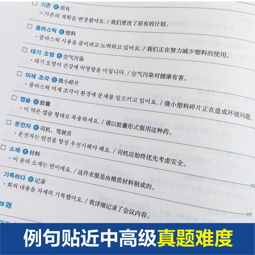 Neue Ausgabe 2024 Beherrschen Sie den neuen Koreanisch-Sprachtest TOPIK (Mittelstufe und Fortgeschritten) vollständig. Vollständige Analyse des Wortschatzes früherer Prüfungen (kostenloses Audio) Jin Yongyi Topik Level 3~6 Koreanische Sprache Null Grundlegendes Selbststudium East China University of Science and Technology Press
