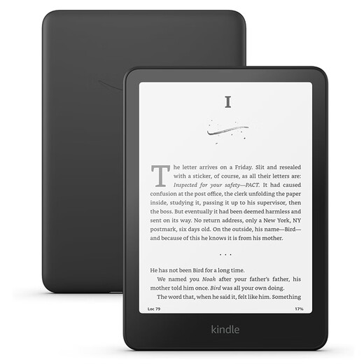 Kindle New Amazon Paperwhite6 12th Gen Electronic Paper Book Reader 7-inch Anti-Glare Ink Black 32G Free Protective Case