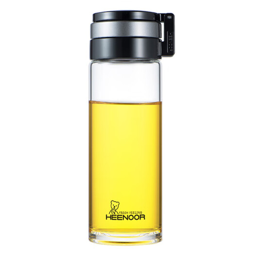 Sino single-layer glass cup large capacity portable lifting ring sports water cup men's filter tea cup XN-9076 695mL