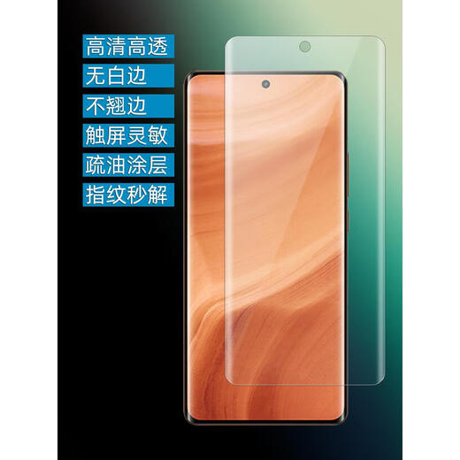 OPPORealmeGT5pro original high definition soft film real me GT5Pro original pet plastic film RMX3888 scratch-proof original curved screen high definition soft film 1 realme real me GT5Pro