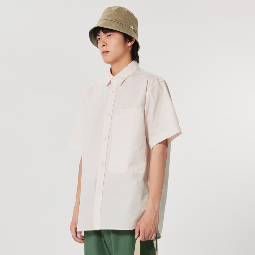 Sketch Spring y Summer New Shirt Cotton Fun Fun Camiseta de manga corta Viajador múltiple Top 694 Light Misceláneo M Powder M