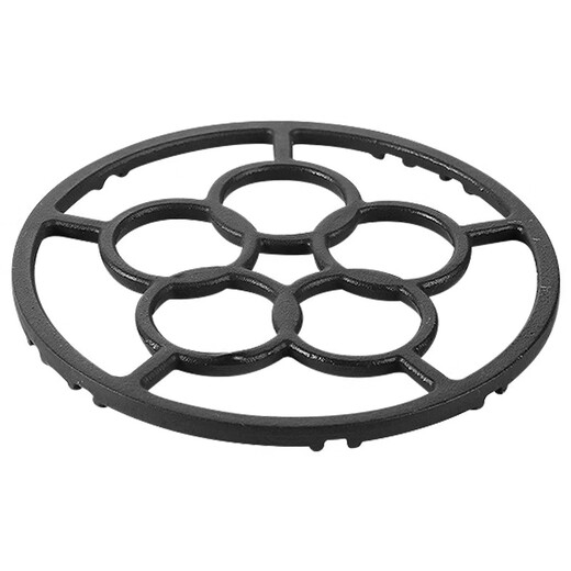 Xincong Gas Stove Bracket Gas Stove Bench Holder Pot Rack Universal Small Pot Kitchen Small Milk Pot Special Anti-Slip Stove Rack Five-Ring Style 1 Pack Thickened Cast Iron More Durable