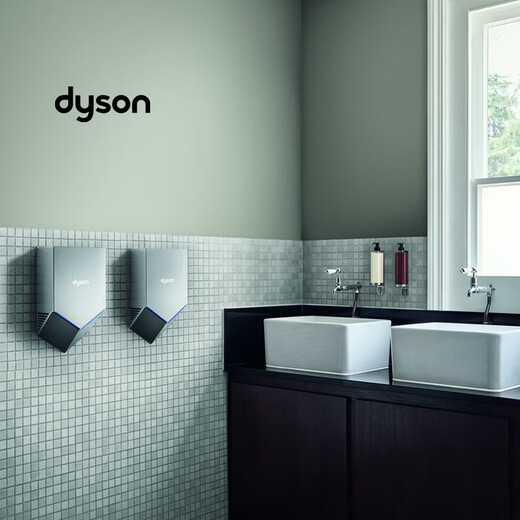 Dyson (DYSON) original imported induction hand dryer high-end imported coffee shop company bathroom large flat floor villa decoration nickel color