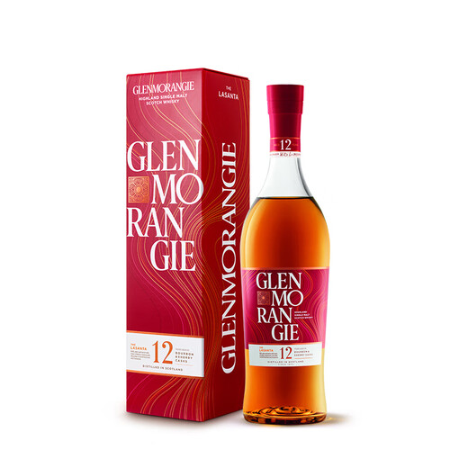 Glenmorangie ausländischer Wein 12 Jahre Sherry Barrel Highland Single Malt Scotch Whisky Geschenkbox 700 ml