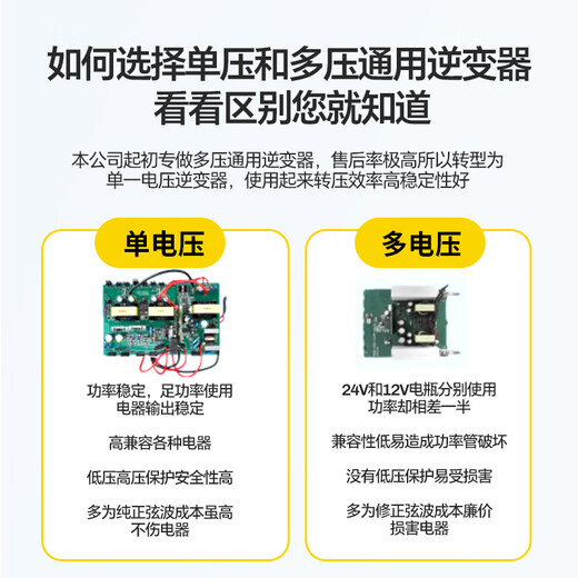 Xianniao inverter high power 4500W tricycle stall 12V to 220V pure sine wave power conversion transformer