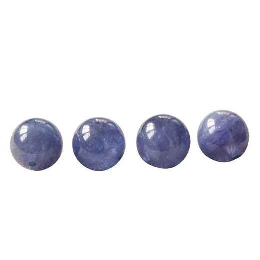 Fat Donglai quality tanzanite loose beads round bead bracelet DIY handmade accessories grapefruit same bracelet material package feather 5A grade 4-4.5mm single (round bead)