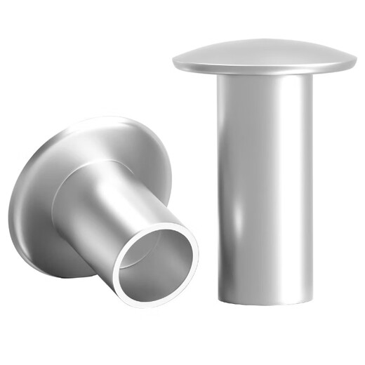 Tianzhuo Hardware GB873 aluminum rivets large flat head semi-hollow rivets semi-round head hollow rivets round head M2M2.5M3M4M5M6 M4*30 50 pieces