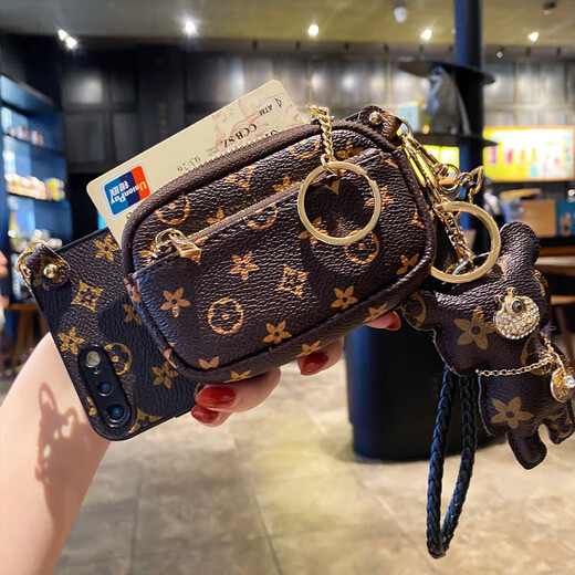 
Coin wallet Huawei p50/p40pro mobile phone case mate50pro crossbody p60 lanyard nova11 Honor 80 simple small flower oblique rope other models notes