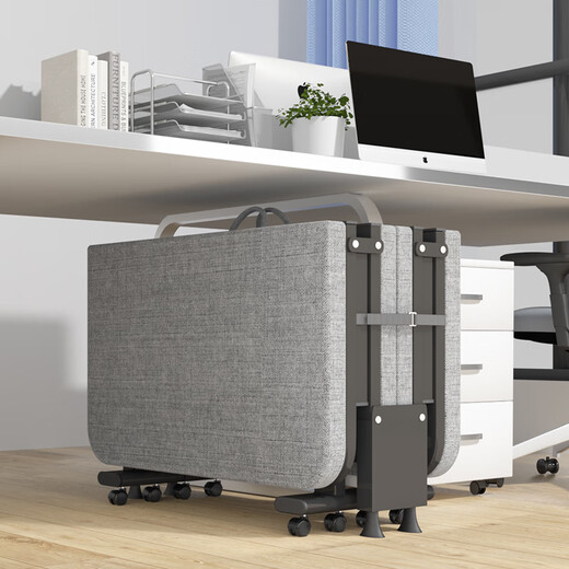 OKeefe folding sheet single nap bed office nap bed camp bed hospital accompanying bed 90cm latex sponge bed