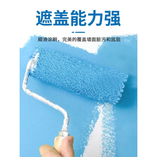 Yonghuan Gelaite Garland Gelaite Garland Art Pintura Interior White Hadas de pintura Pintura Muro de pared Interior (color blanco Apricot 1392) 0-1L