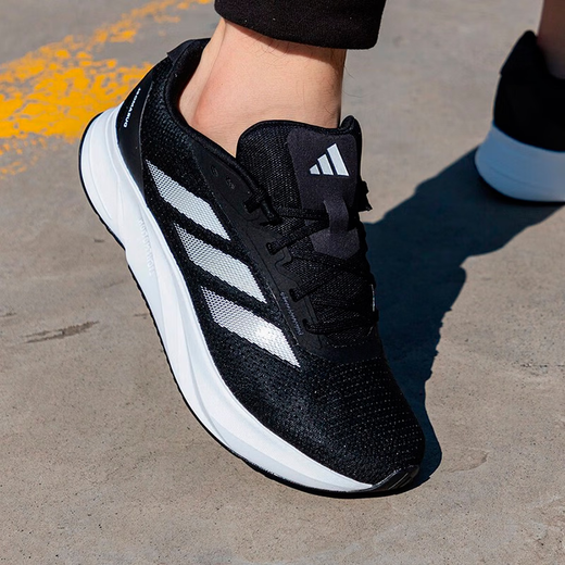 Adidas Männerschuhe 2025 Sommer Neues Freizeitsportschuhe Leicht und komfortable Outdoor-Jogging-Schock-absorbierende atmungsaktive Laufschuhe ID9849/Neue Launchpolsterung Running Shoes 40