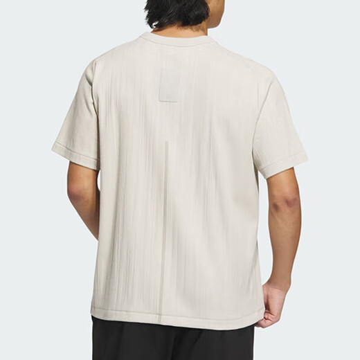 Camiseta de manga corta de Adidas Camiseta de manga corta 2024 Summer New Sportswear Wuji Series Wuji Comunor Breathable Round Neck Top IW1517 Clear Brown S