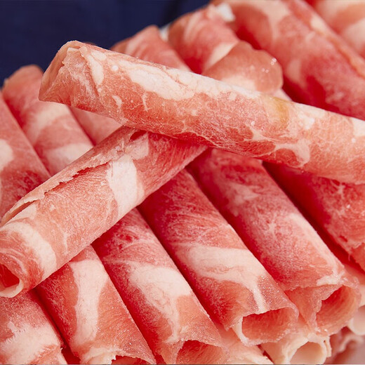 Donglaishun Inner Mongolia Lamb Raw Cut Meat Rolls Net Weight 1.8 Jin Jin equals 0.5 kg Hot Pot Lamb Slices Halal Chinese Time-honored Brand