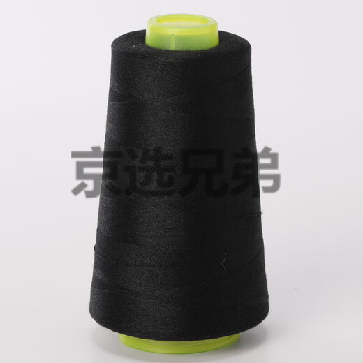京选兄弟厂家直供402涤纶缝纫线批发彩色3000平车线锁边线蜡线绣花线加工 3000Y  727枣红