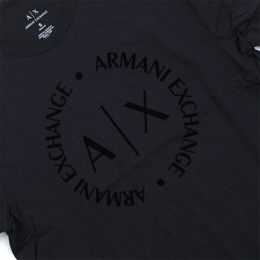 Футболка Armani/Axe Men's Fashionable Canual с короткой рукавом с коротким рукавом 8nztcd z8h4z красный