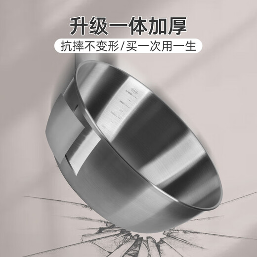 Half Life Stainless Steel Wash Basin Drain Basket Rice Washing Sieve Rice Cleaning Artifact Kitchen Fruit Basket Household Drainage Basin Set