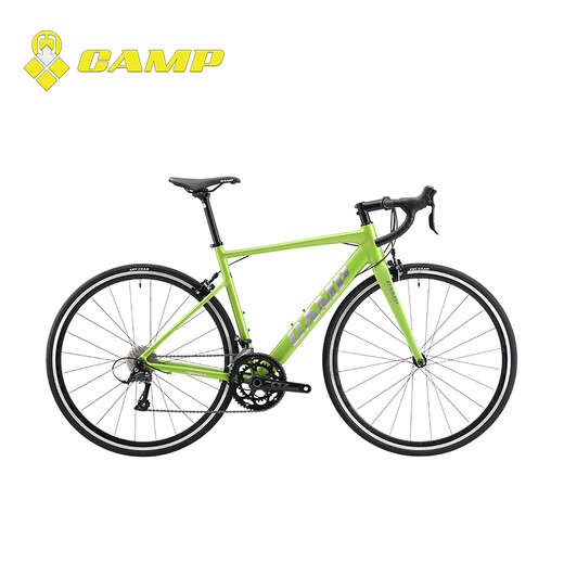 
CAMP RADON Road Bike Aluminum Alloy Shuntai 18 Speed ​​Race Bike Ring Brake Sports Racing Carbon Fiber Fork Bike Silver 18 Speed ​​500 Sizes