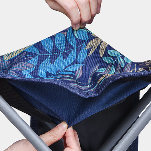 Zhenyou (Grsaed) folding chair folding Mazar outdoor fishing chair sketching chair picnic travel subway portable chair with storage bag stripes