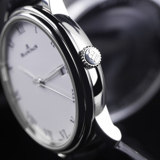 【二手95新】宝珀经典系列6630-1531-55B 表径42mm 18K白金材质 全套