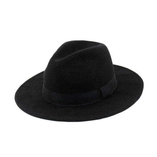 Xibai Popping Hat street Dance Top Hat Jazz Hombres MJ British Jazzdance Gatleman Hat, traje negro delgado S Modelo de niños (54 cm)