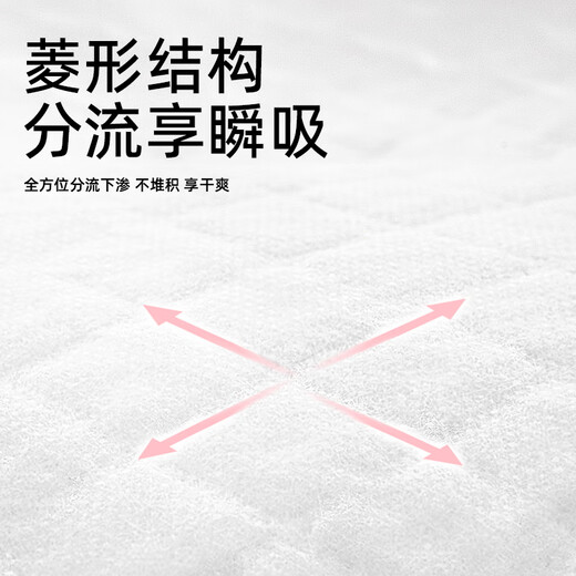 德佑德佑婴儿隔尿垫宝宝护理垫透气不可水洗隔尿床垫一次性亲肤尿布 银装中号M码46片和乳霜纸40抽