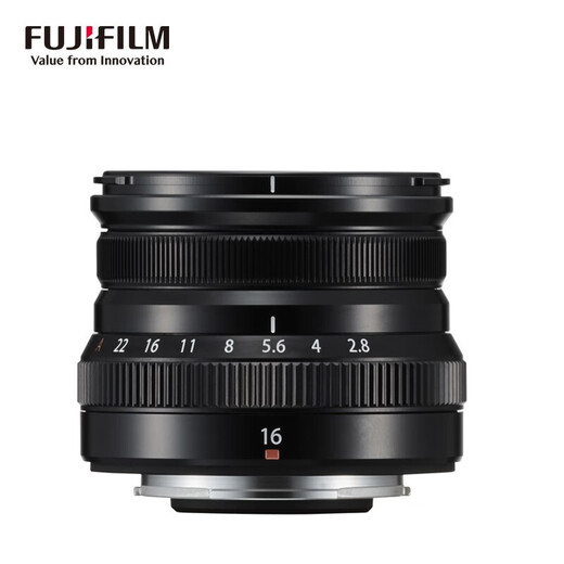 Fuji (FUJIFILM) XF35F2 lightweight fixed focus lens xs20 travel street shot silent fast focus three-proof large aperture portable wide angle XF16mm/F2.8R [Black]
