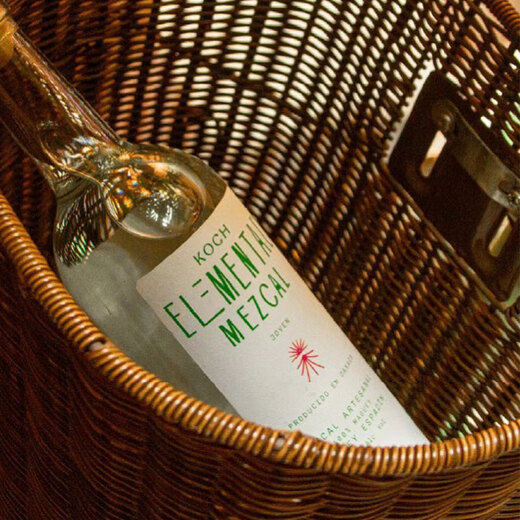Koch [Botella original] Base de vino de vino de Tequila de Mezcal mexicano Vino Elemento Kochic Agave 750ml