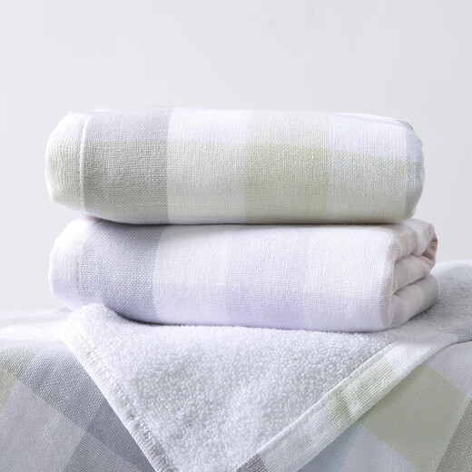 Gold type A towel 2 double-layer gauze pure cotton 100% face towel 100% cotton absorbent water towel towel can be used on both sides