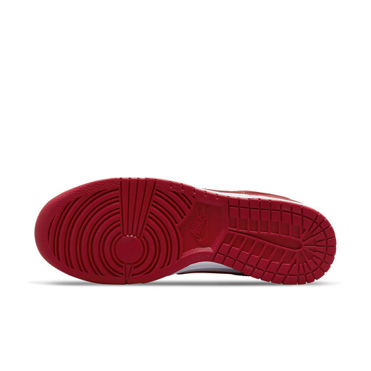 Nike (NIKE) official DUNK LOW men's sneakers retro board shoes autumn rubber sole low top lightweight DD1391 602 fitness red/fitness red/white/college gold 38.5