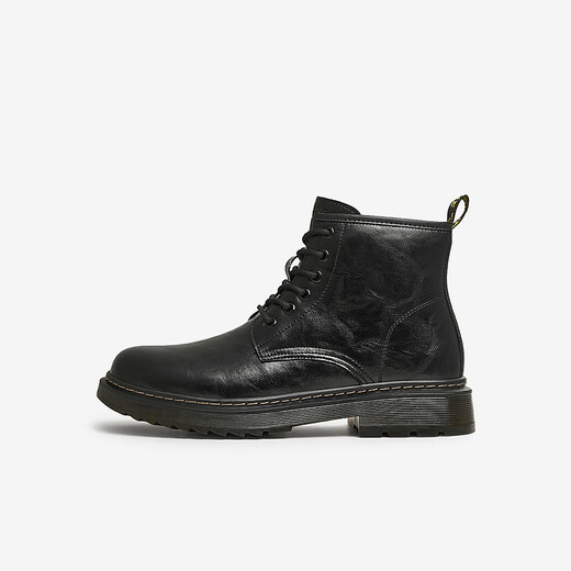 
TATA casual British Martin boots men's boots black temperament short boots 2024 autumn and winter new VLX02DD4 black 43