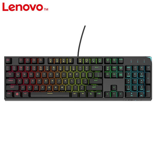 Lenovo (lenovo) MK7 savior mechanical keyboard multi-function gaming keyboard full-key conflict-free e-sports peripherals LOL/CF gaming keyboard green axis savior MK7 colorful-RGB backlight mechanical keyboard