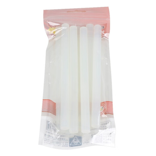 SANTO household hot melt glue gun, handmade diy artifact bonding, suitable for 11mm hot melt glue strips, transparent glue sticks 1625, 8 pieces packed 11mm