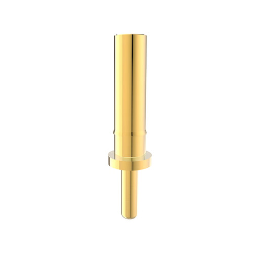 三栖虎50个pogopi破板插件铜柱6-9.9mm镀金黄铜弹簧顶针tws充电触点 YZT0024-15099P-G5高1.5*9.9 50个