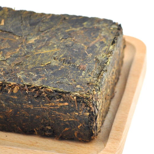 Zhaoliqiao Green Brick Tea Inner Mongolia Milk Tea Brewed Brick Tea Sichuan Tea Pressed Old Brick Tea Green Brick Tea 258gx1 piece