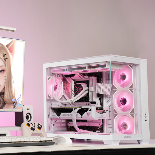 ASUS (ASUS) Ultra7-265KF series RTX5060TI game console/5070TI graphics card ASUS ROG family bucket 4060TI desktop assembly computer DIY host 265KF boxed + RTX5070 + 32G | Configuration four