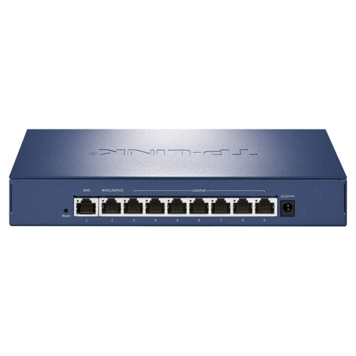 普联（TP-LINK）PoE供电·AP管理一体化企业级路由器 R5009PE-AC 9口2.5G