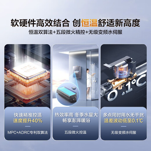 海尔（Haier）【K系列KL7】16升燃气热水器天然气5A一级恒温 TSI增压大水量【国家补贴15%】一级静音 以旧换新